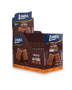Chocolate Linea Dark 50% Cacau - 30g Sem Açúcar - Com Colágeno