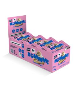 Hummm! Snack Proteico Sabor Birthday Cake - Caixa com 12 unidades de 20g