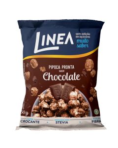 Pipoca Pronta Linea Sabor Chocolate de 50g