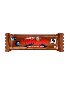Wafer Hummm! Sabor Chocolate ao Leite 25g