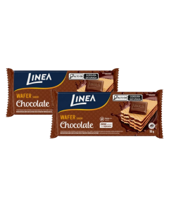 Kit 2 Wafers Linea Sabor Chocolate de 90g