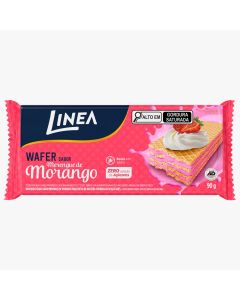 Wafer Morango Linea de 90g