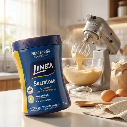 Kit 4 Adoçantes Culinários Sucralose Linea de 70g
