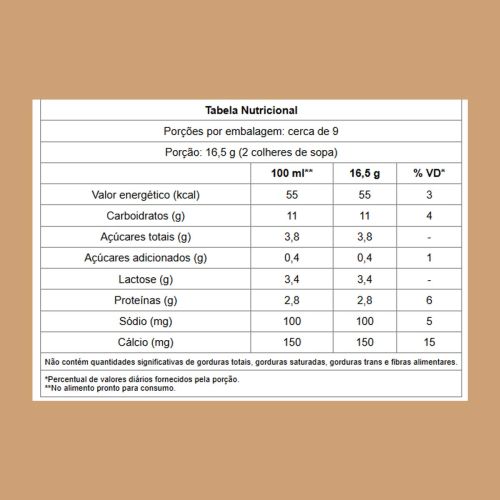 Cappuccino em pó Linea de 150g