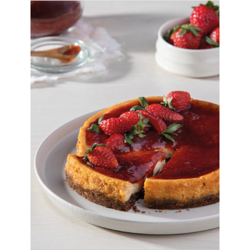 Kit Receita de Cheesecake com Geleia de Morango Linea