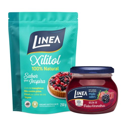 Kit Receita de Bolo de Castanha-do-Pará, Limão e Frutas Vermelhas Linea