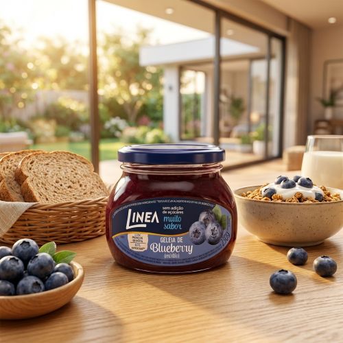 Kit 2 Geleias Linea Sabor Mirtilo de 230g