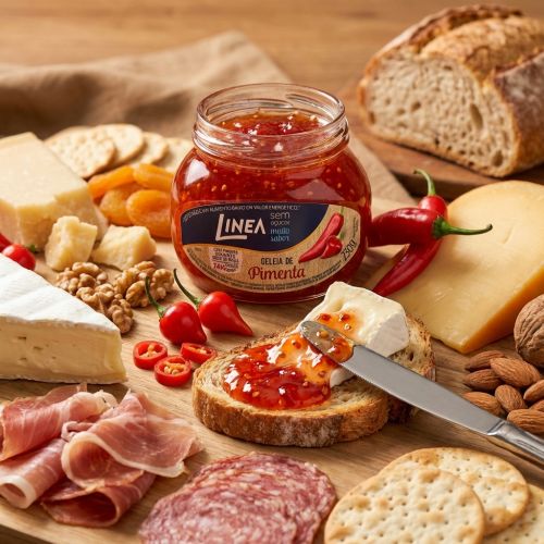 Kit 2 Geleias Linea Sabor Pimenta Vermelha de 230g