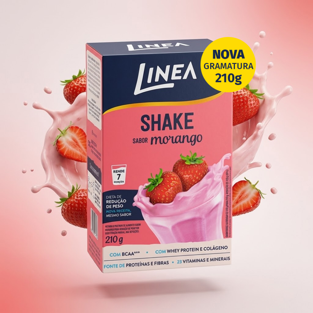Shake Premium Linea Morango 210g