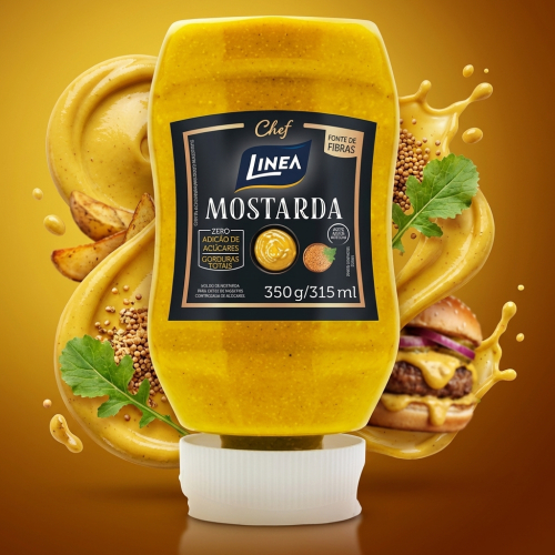 Molho Mostarda Linea de 350g