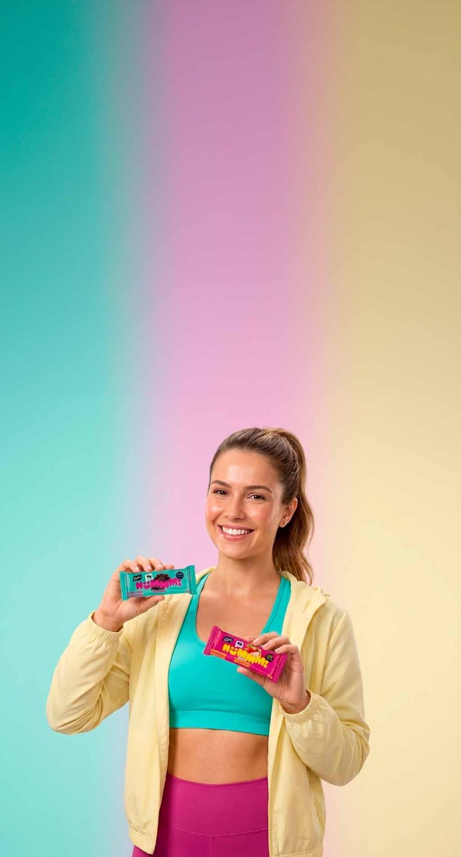 Docinhos e Snacks Proteicos Deliciosos! kit-2-brownie-cheesecake-morango-mobile